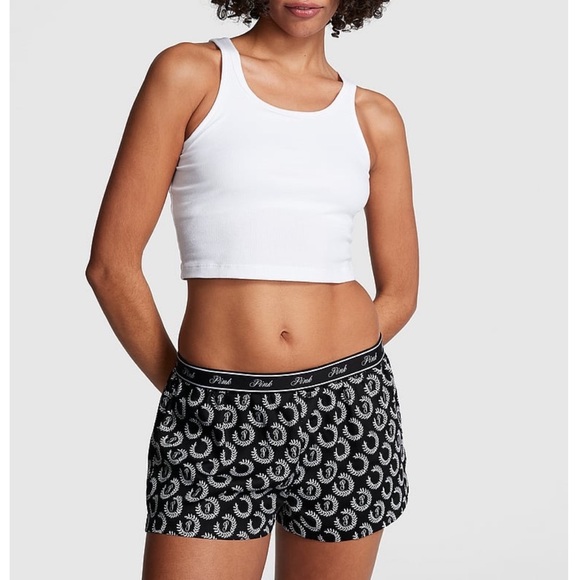 NWT 🖤 VS PINK The “BOXY PAJAMA SHORT” - Picture 1 of 10